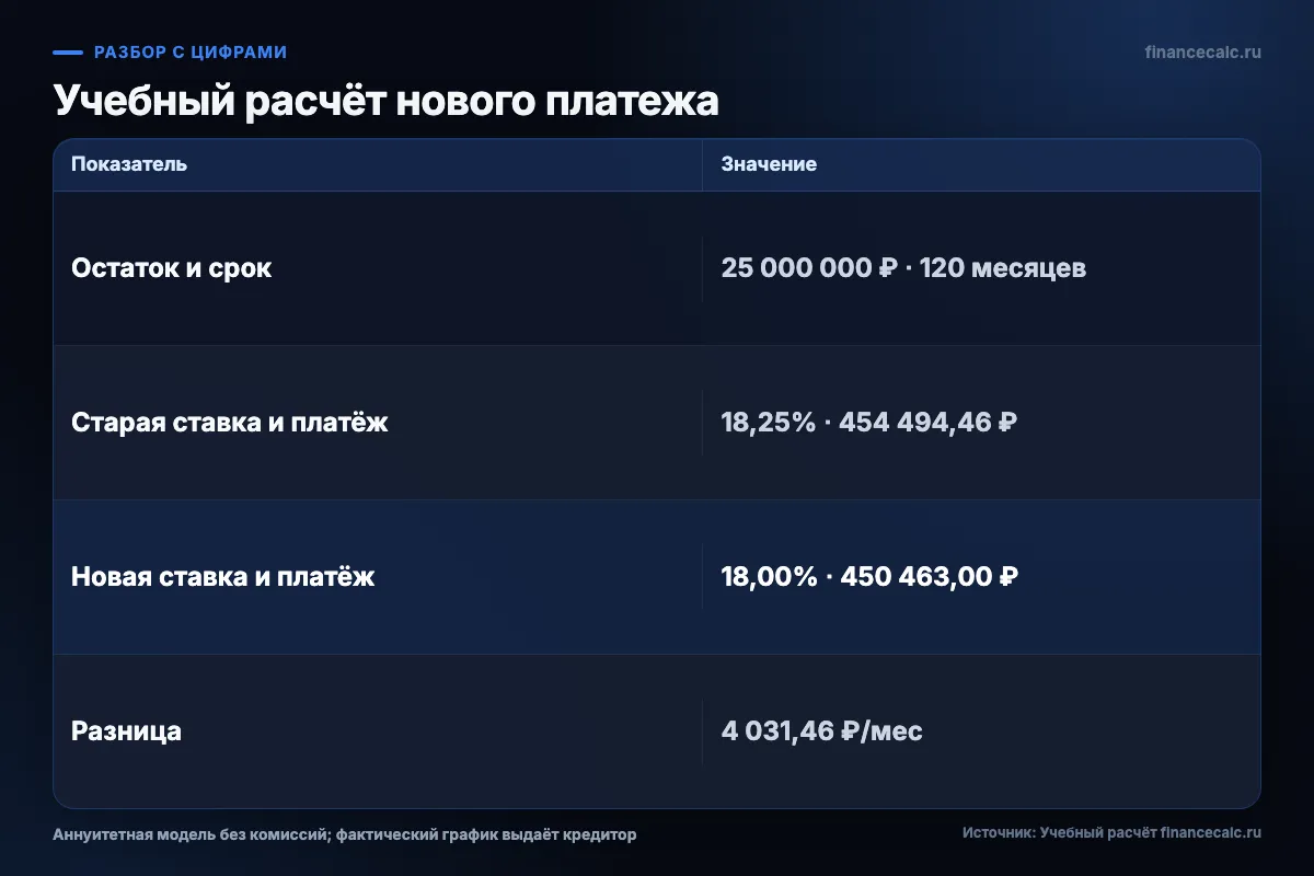 Расчётный и неблагоприятный сценарии