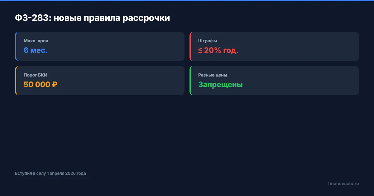 Что изменил ФЗ-283 с 1 апреля 2026