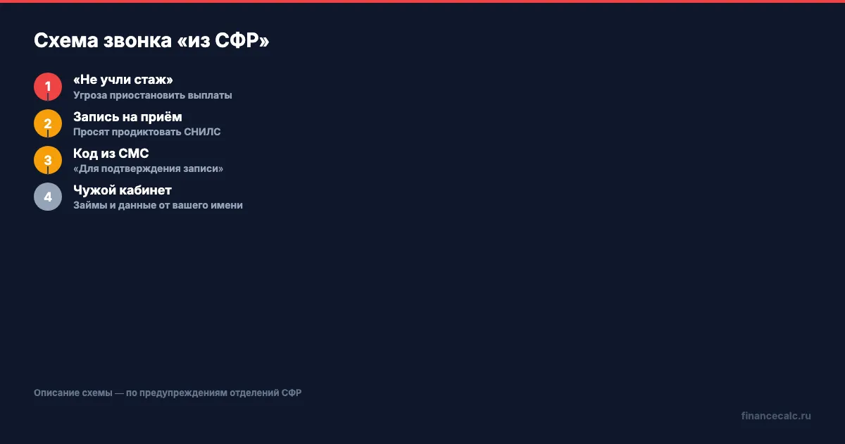 Сценарий звонка мошенников по шагам