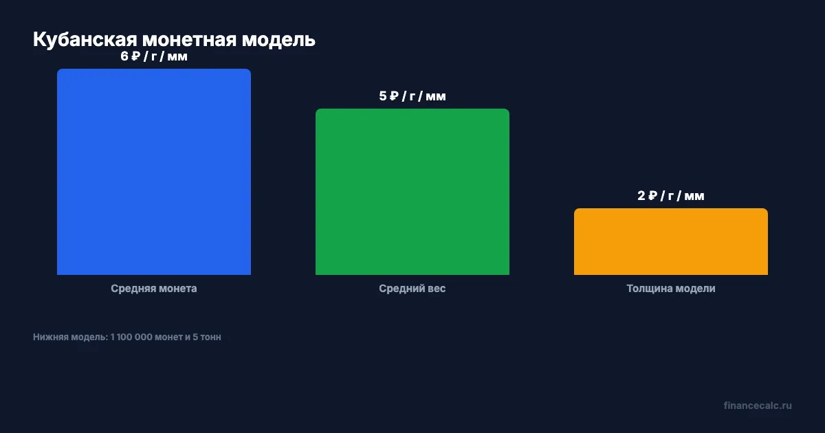 Кубанская средняя монета