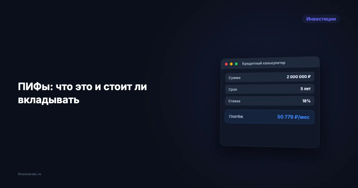 ПИФы: что это и стоит ли вкладывать