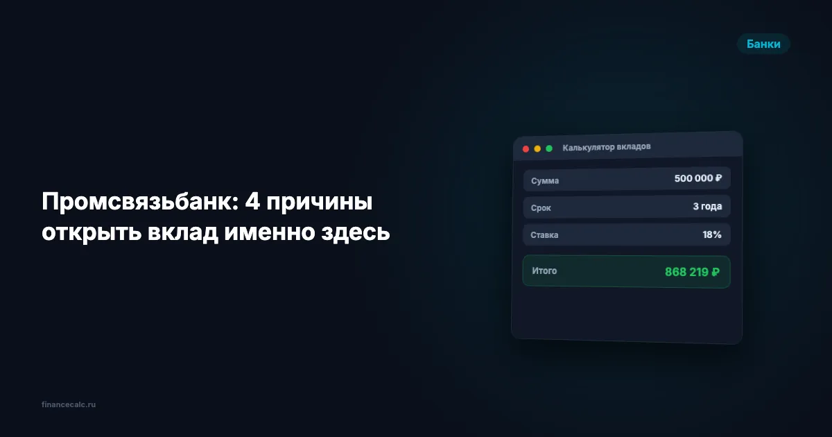 Вклад под 19% в 2026: где ставки выше топ-10 — разбор системно значимых банков
