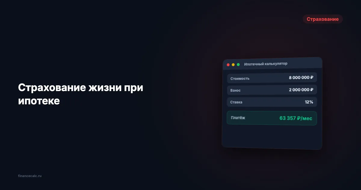 Страховка жизни при ипотеке: навязывание или 394 686 рублей экономии?