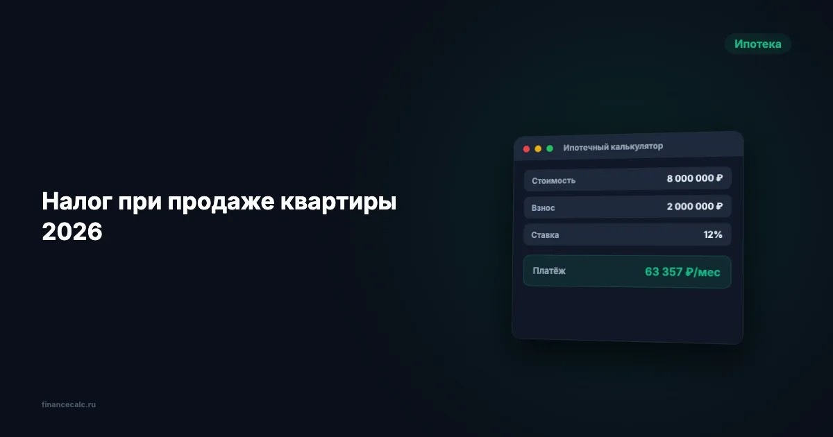 195 000 рублей -- столько вы отдадите налоговой, если продадите квартиру не вовремя