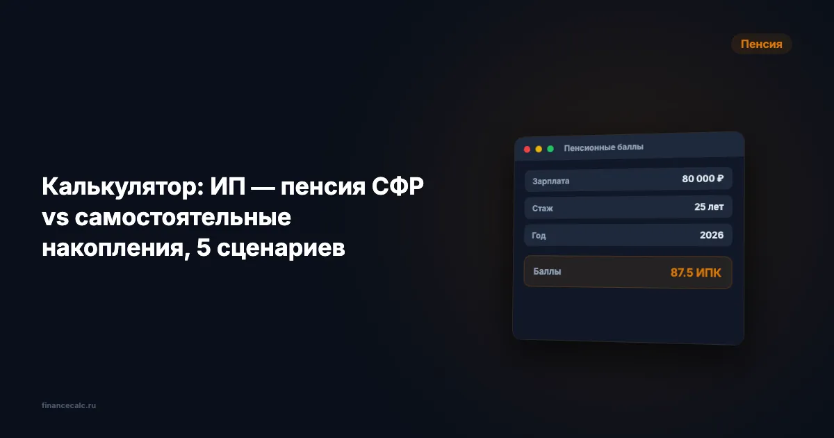 Декретные баллы 1,8/3,6/5,4 ИПК: как проверить период ухода в 2026 году
