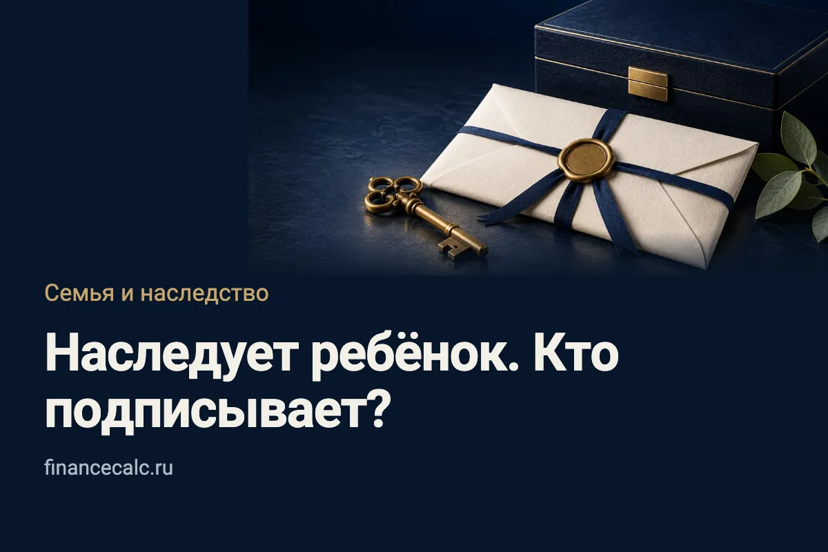 Квартира по завещанию ребёнку: кто подписывает и за что придётся платить