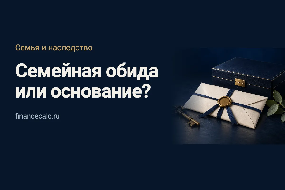 Не помогал родителю: когда наследника могут отстранить через суд