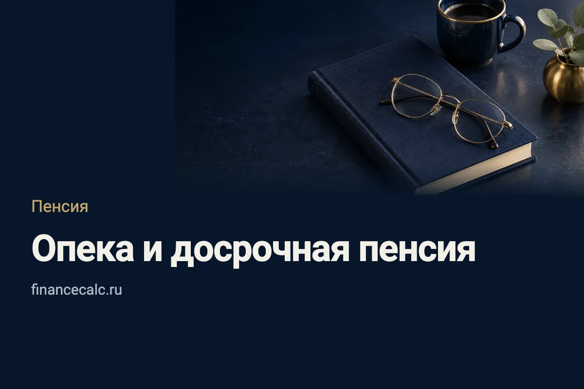 Опека над инвалидом с детства: как проверить право на досрочную пенсию