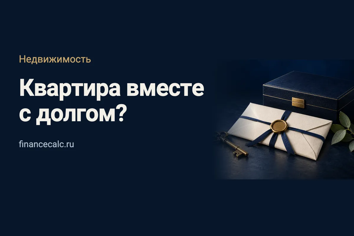 Квартира в наследство с долгами: за что отвечает наследник