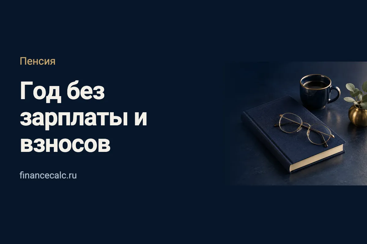 Отпуск за свой счёт: что теряет работник в пенсионном стаже и баллах
