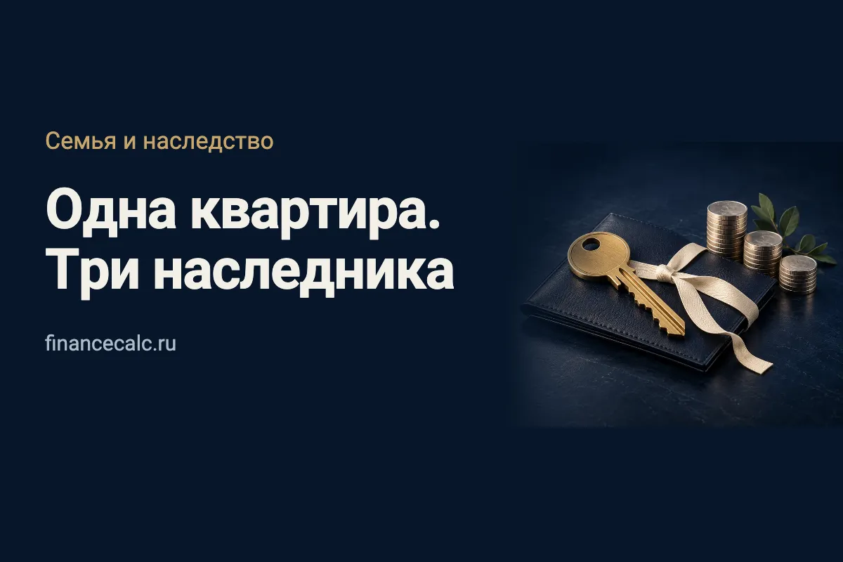 Квартиру унаследовали трое: кто может получить её целиком с компенсацией