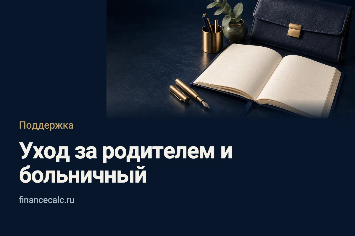 Больничный по уходу за взрослым родителем: какие дни оплачивают